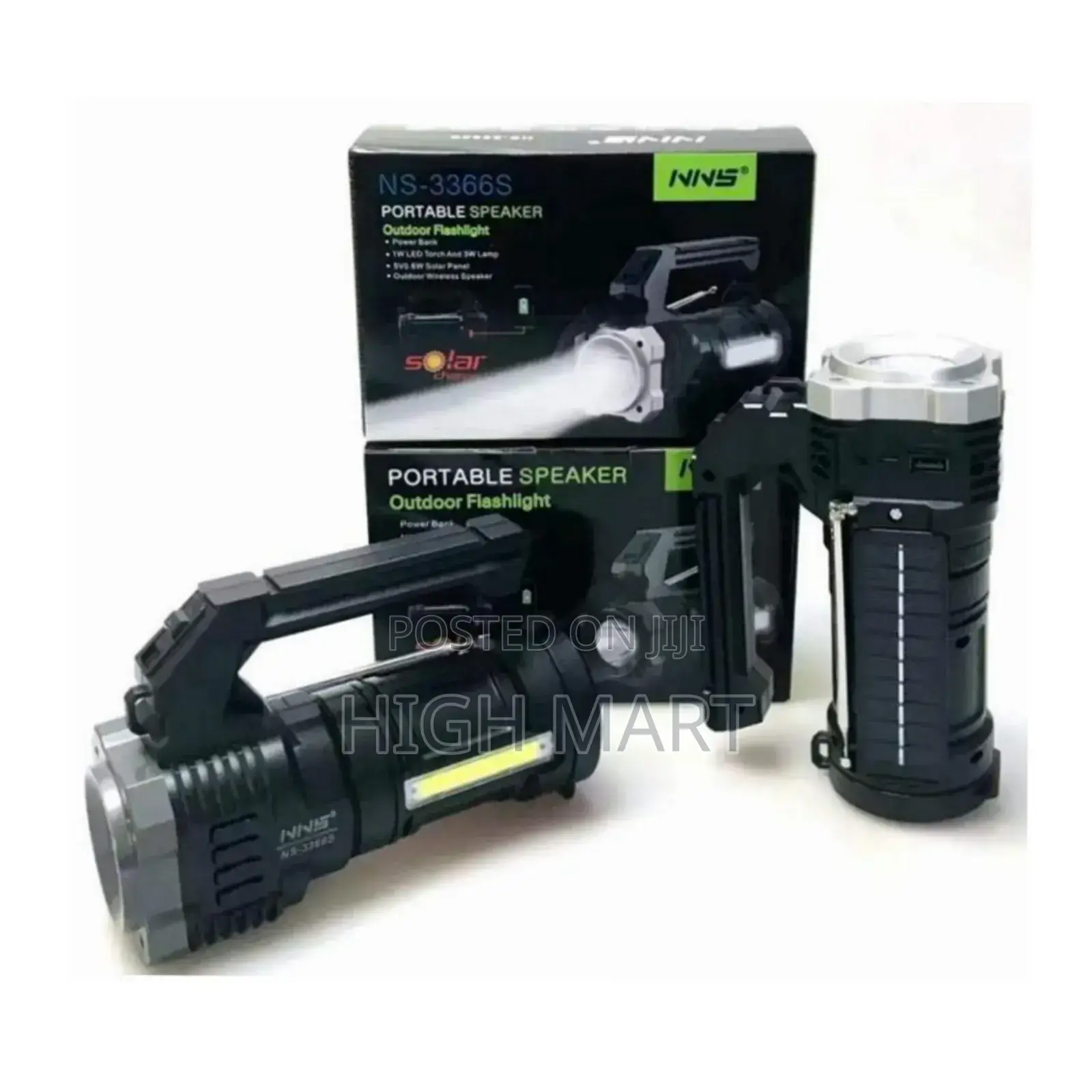 Bluetooth Speaker With Flashlight