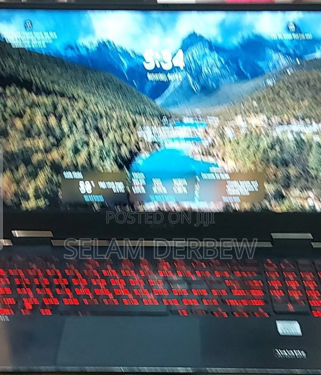 New Laptop HP Omen 15 16GB Intel Core I7 SSD 512GB