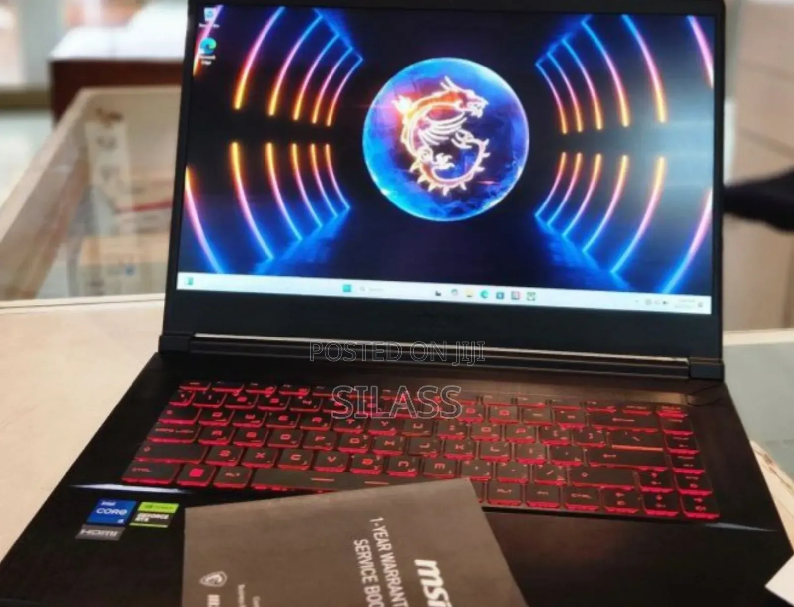 New Laptop MSI GF63 32GB Intel Core I5 SSD 512GB