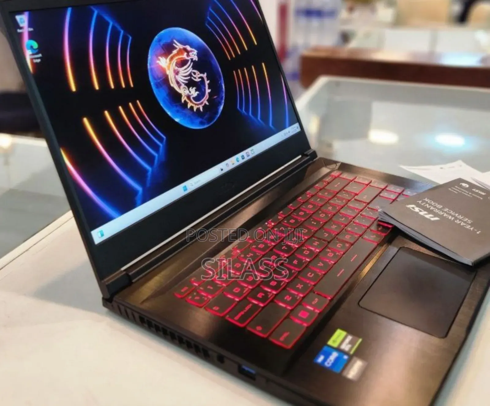 New Laptop MSI GF63 32GB Intel Core I5 SSD 512GB