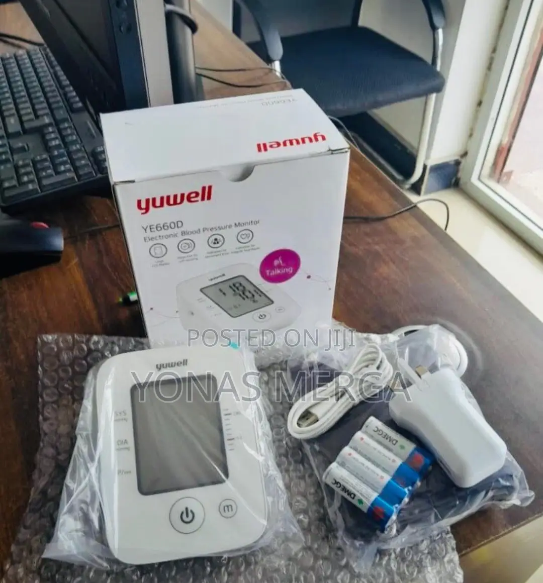 Yuwell Upper Arm Blood Pressure Monitor፺瓷bp Monitor፭鱼bpm ማሽን