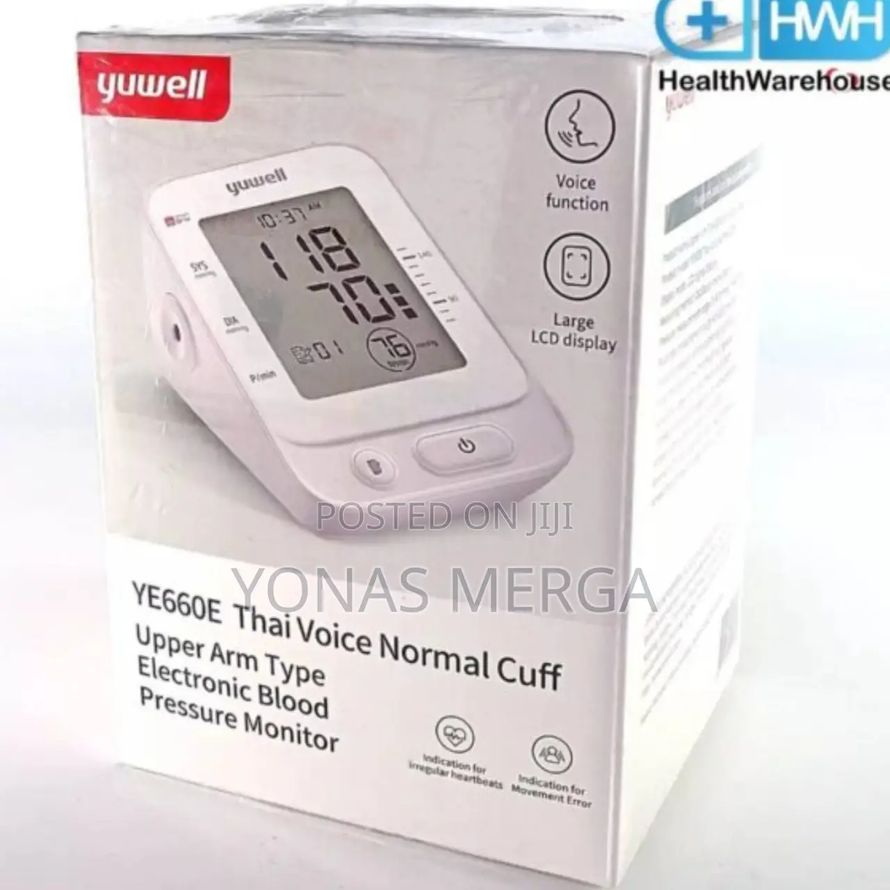 Blood Pressure Monitor፼鑿one-Click Accurate Blood Pressure