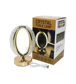 Rechargeable Crystal Table Lamp