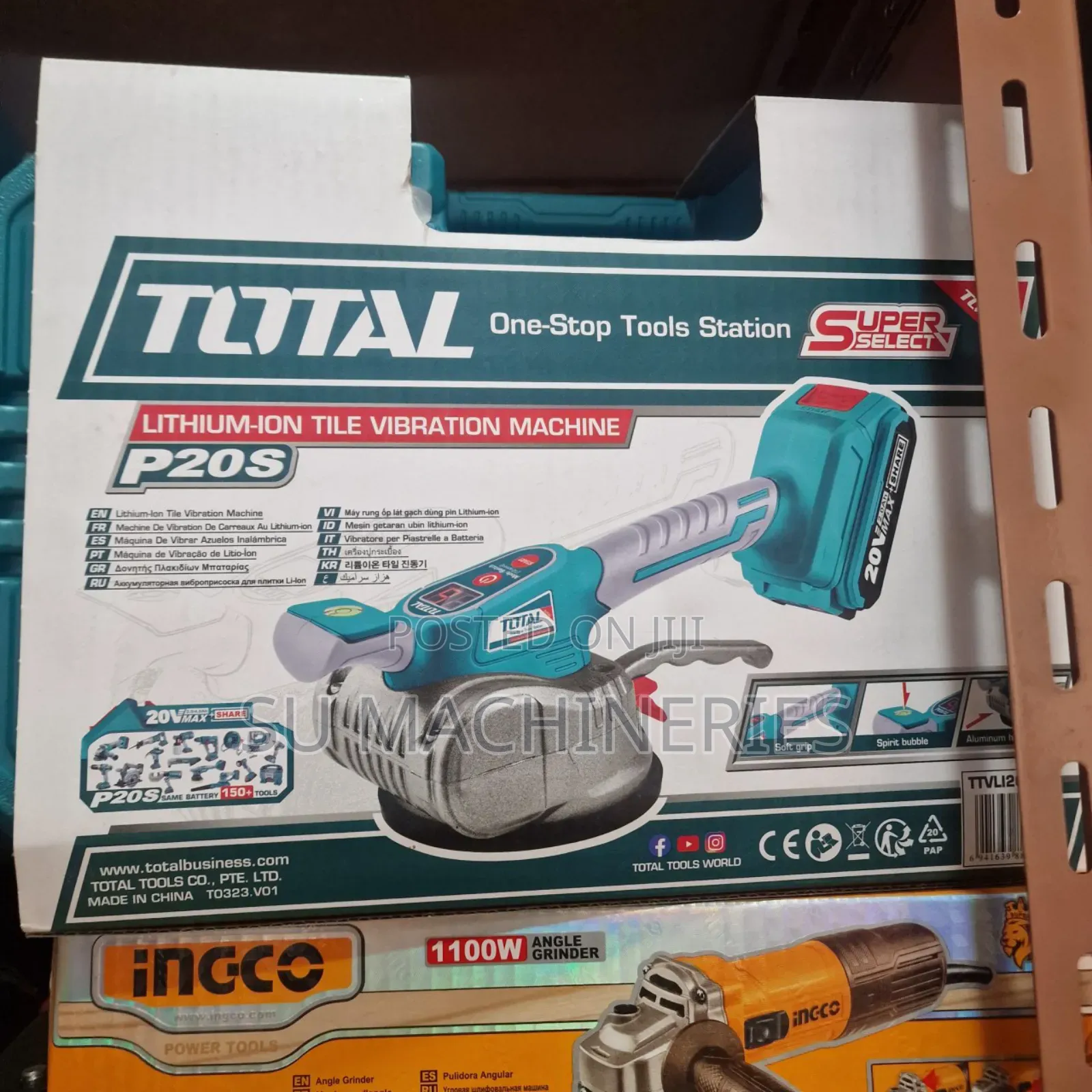 Total Chargeable Ceramic Vibrator