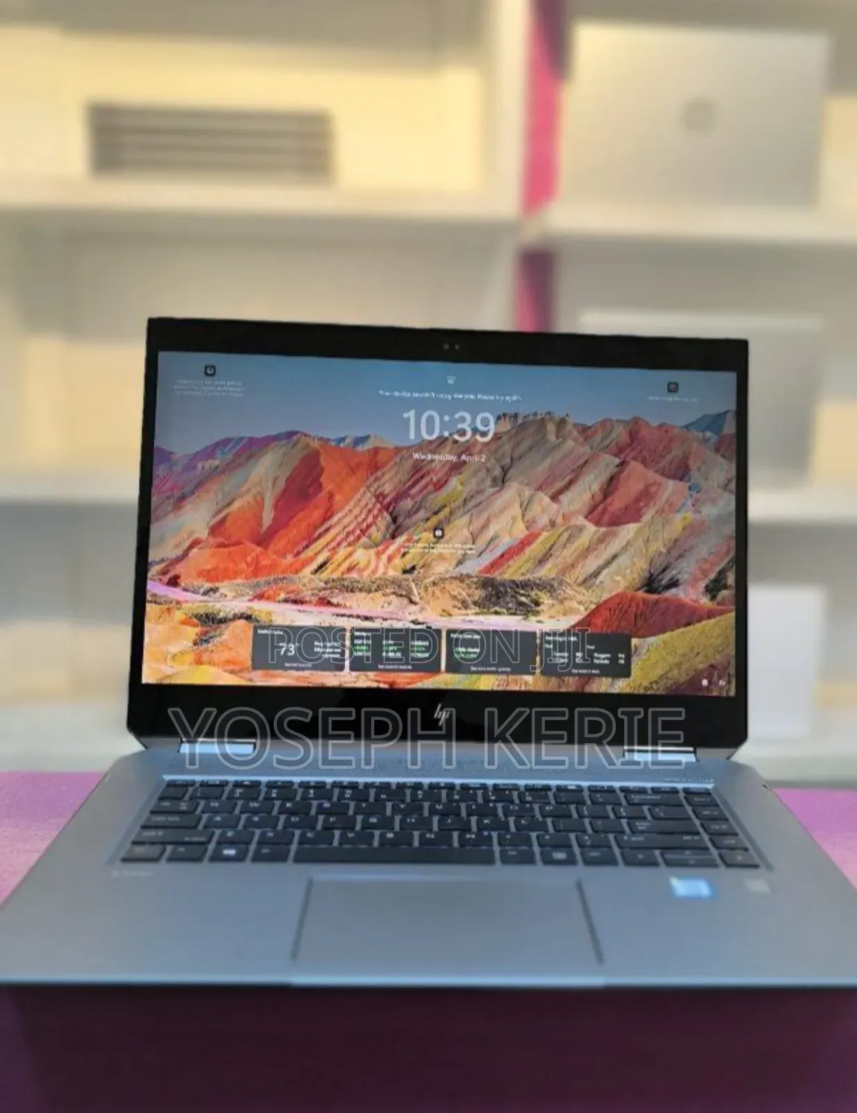 New Laptop HP ZBook Studio 32GB Intel Xeon SSD 512GB