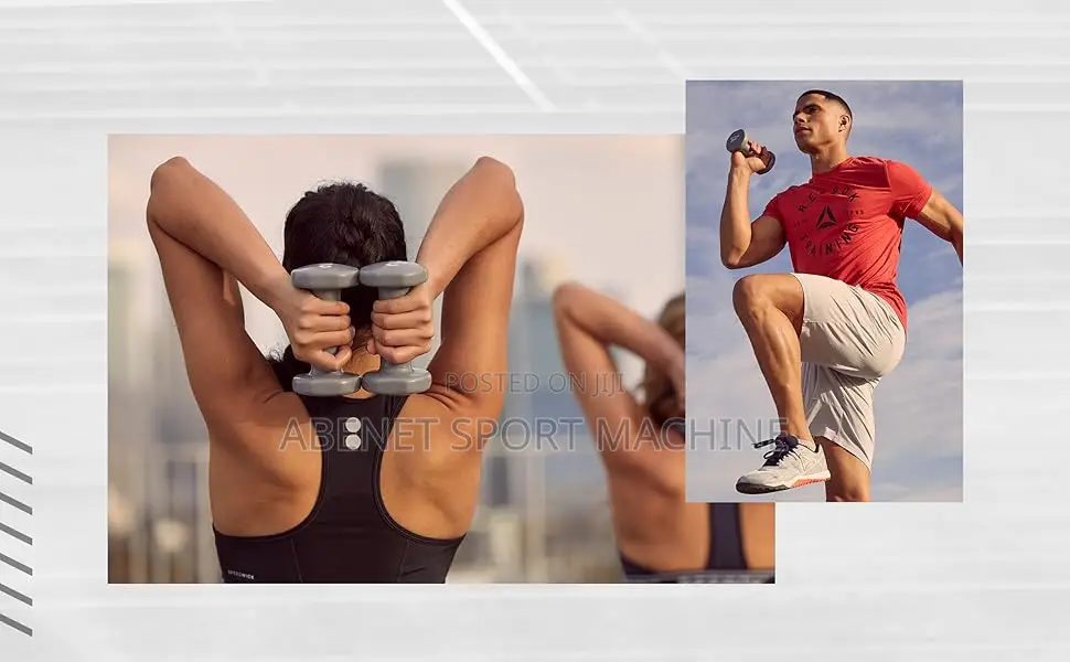 New Reebok Grey Dumbbell