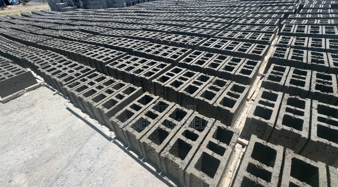 Hollow Concrete Block/HCB/ ብሎኬት