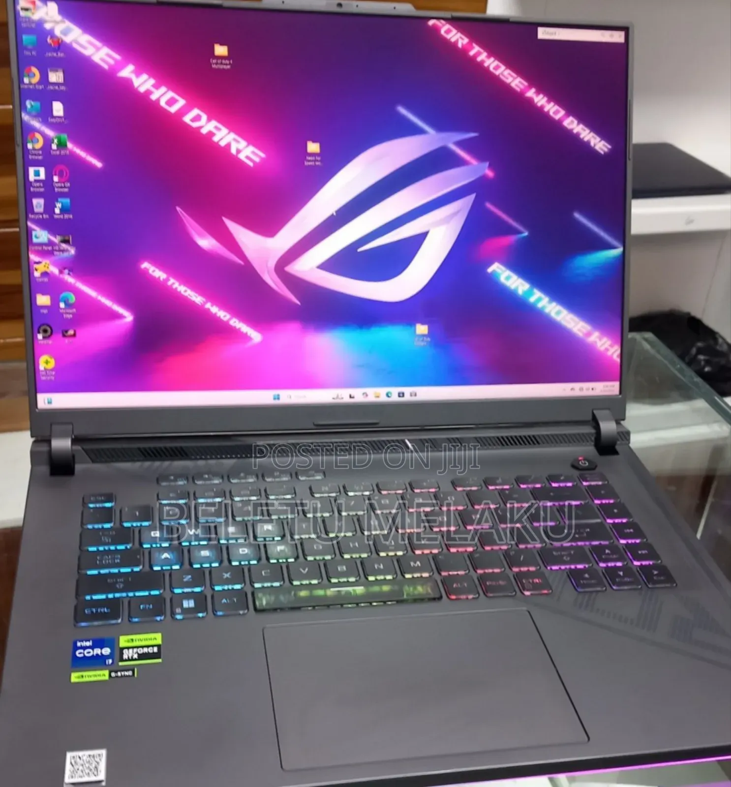 New Laptop Asus ROG Strix G16 G614 16GB Intel Core I9 SSD 1T