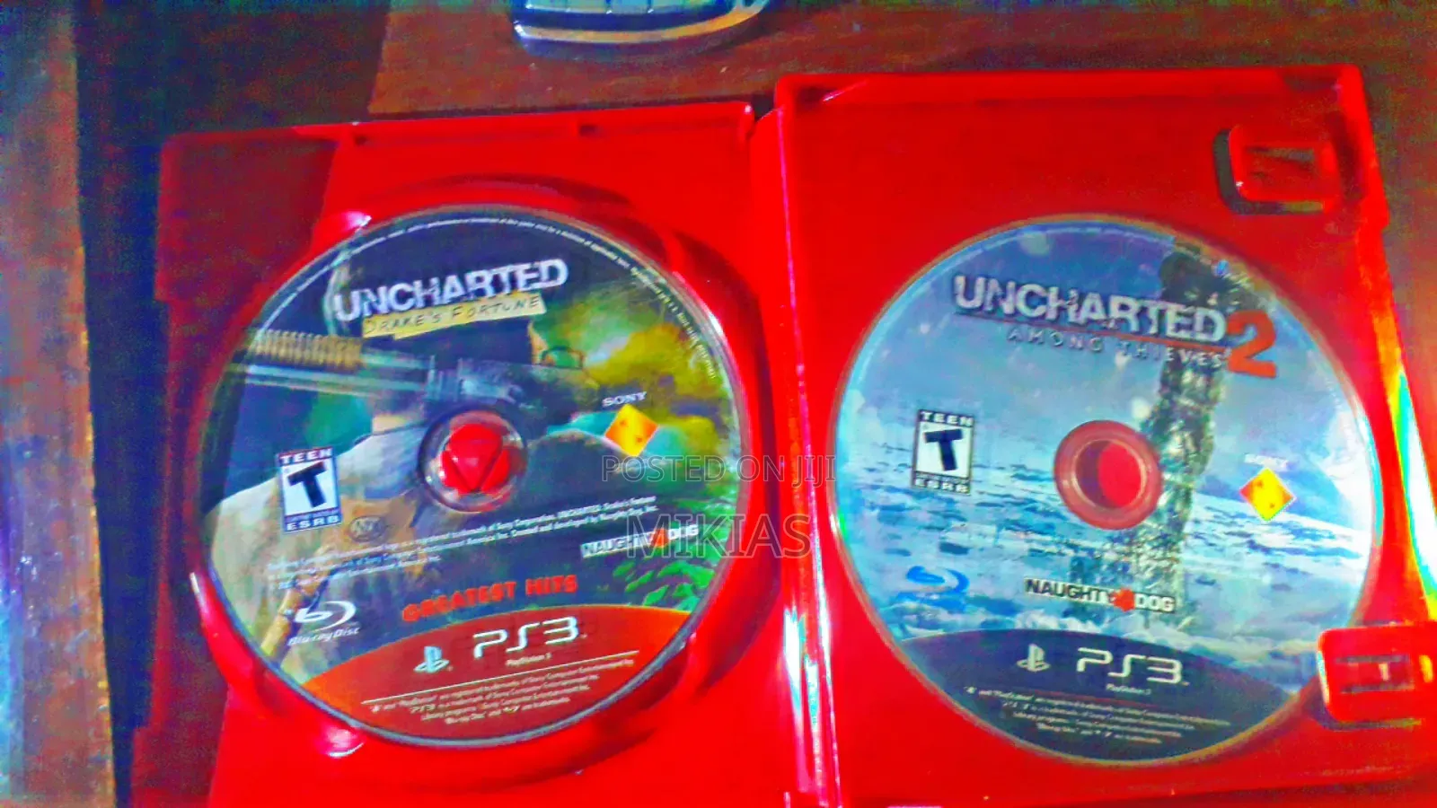 Uncharted 1 and 2