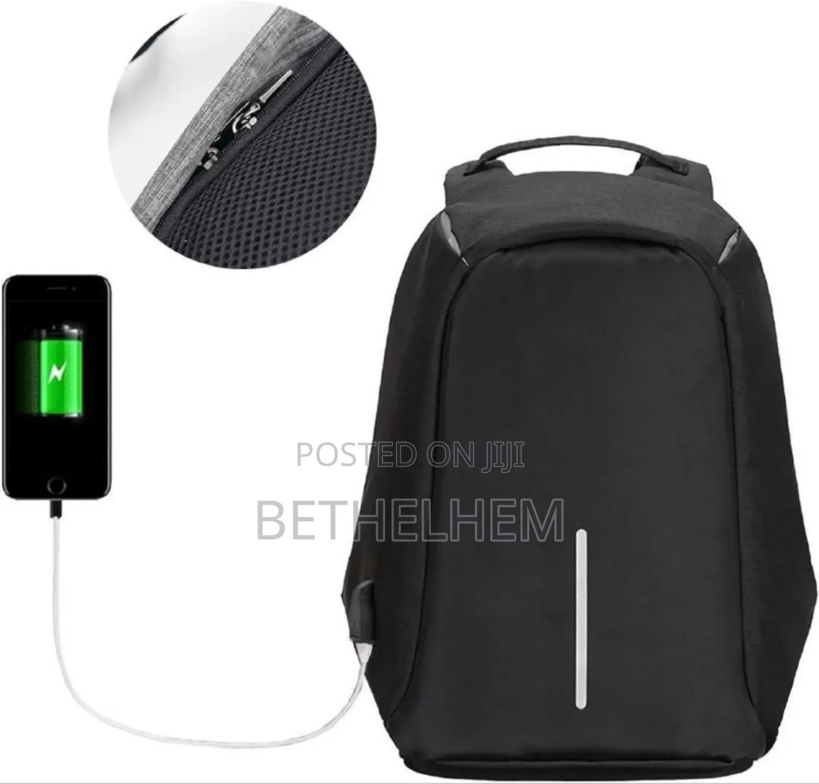 Anti-Theft Backpack Witg Usb Charging Port