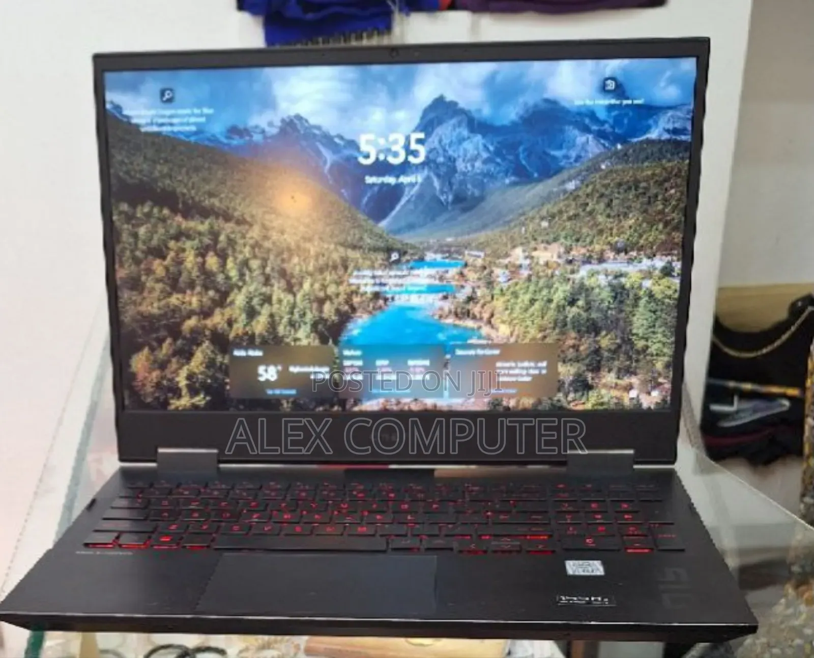 New Laptop HP Omen 15 16GB Intel Core I7 SSD 512GB
