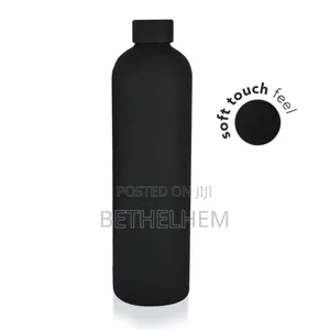 Double Wall Stainless Steel Soft Touch Water Bottle