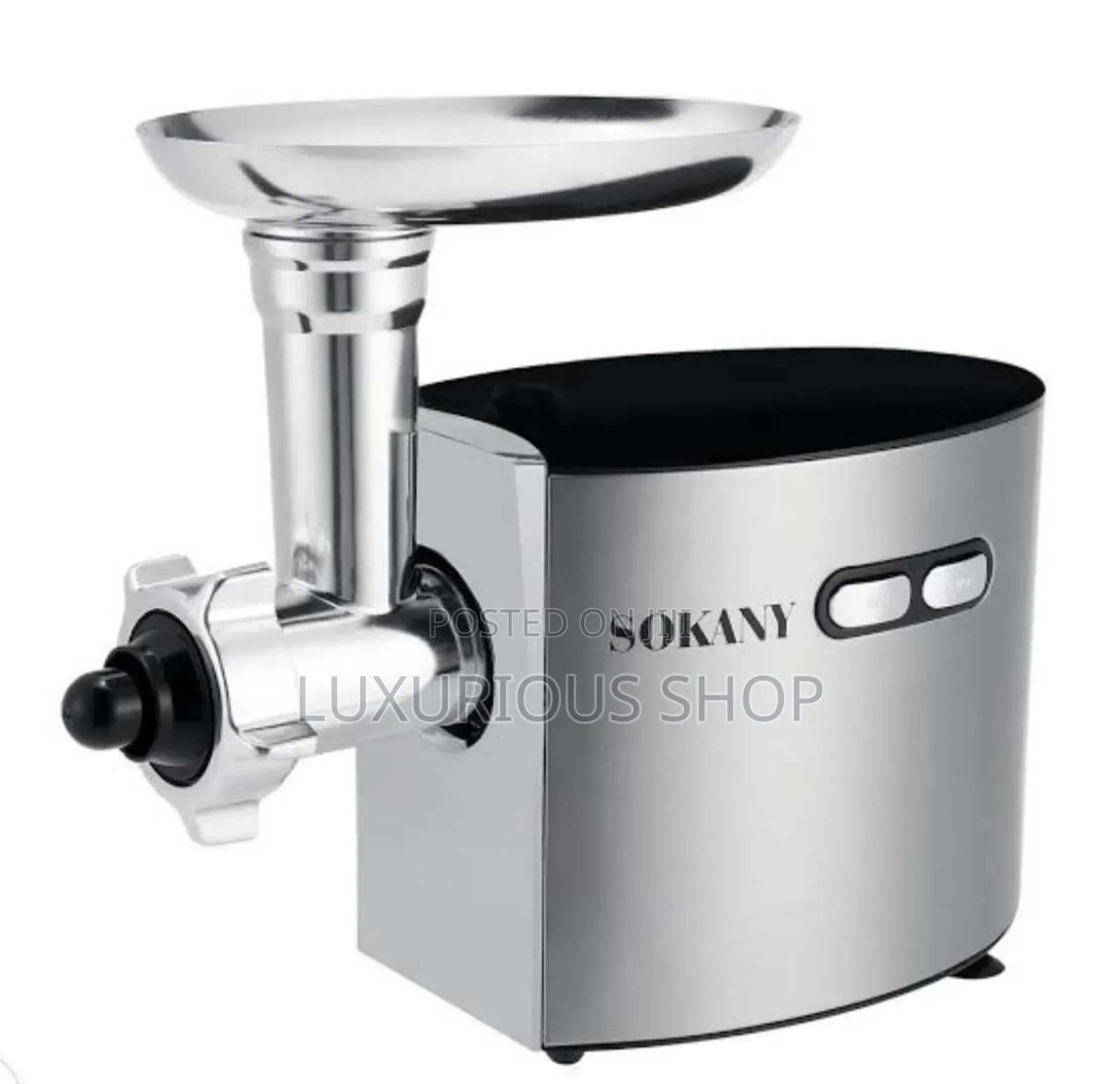 Sokany Stainless Steel Meat Grinder የስጋ መፍጫ
