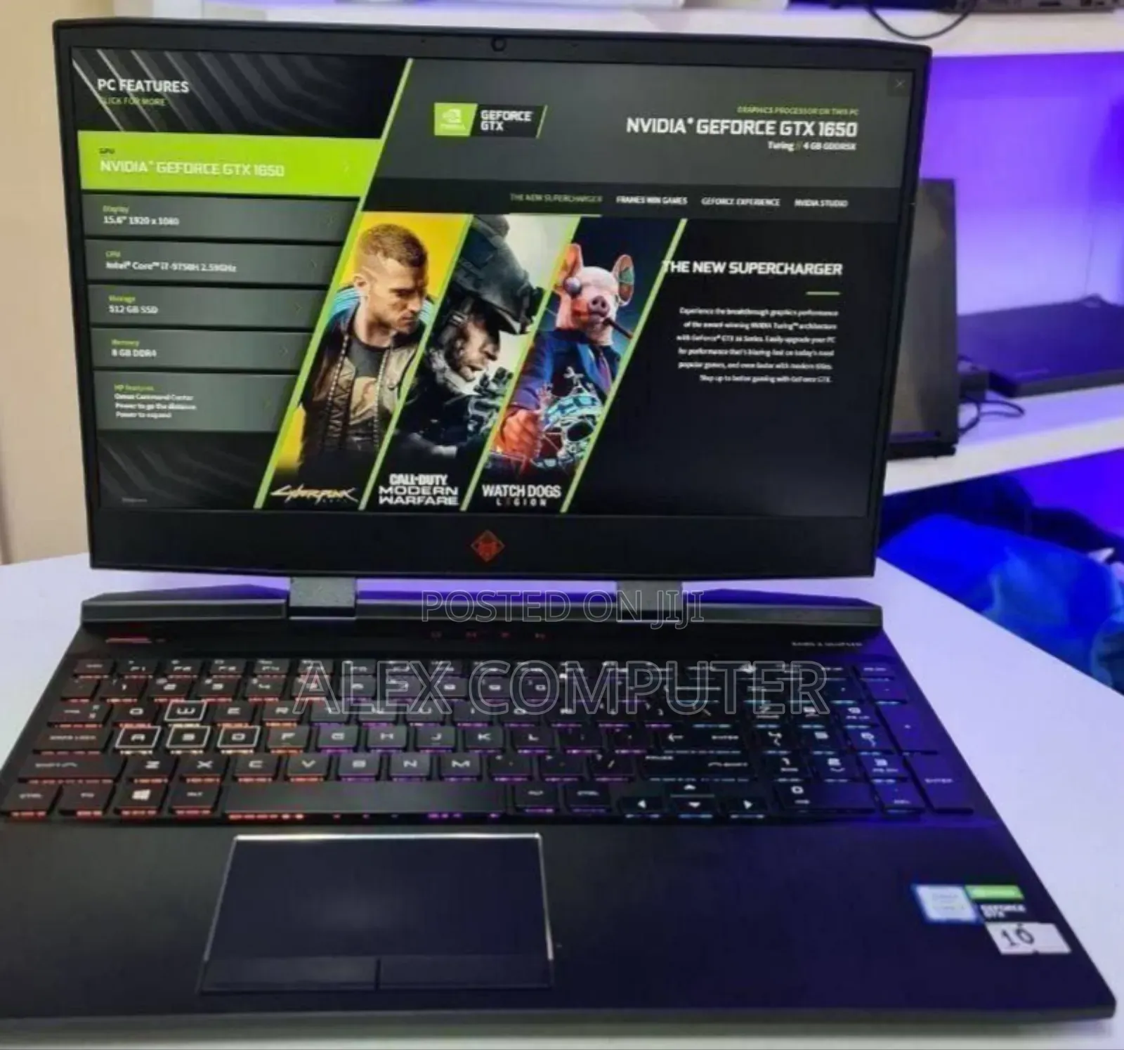 New Laptop HP Omen X 8GB Intel Core I5 SSD 1T