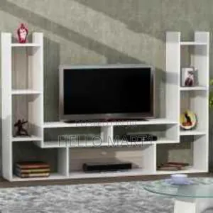 Photo - Tv Stands With Double Shelf and Fair Price