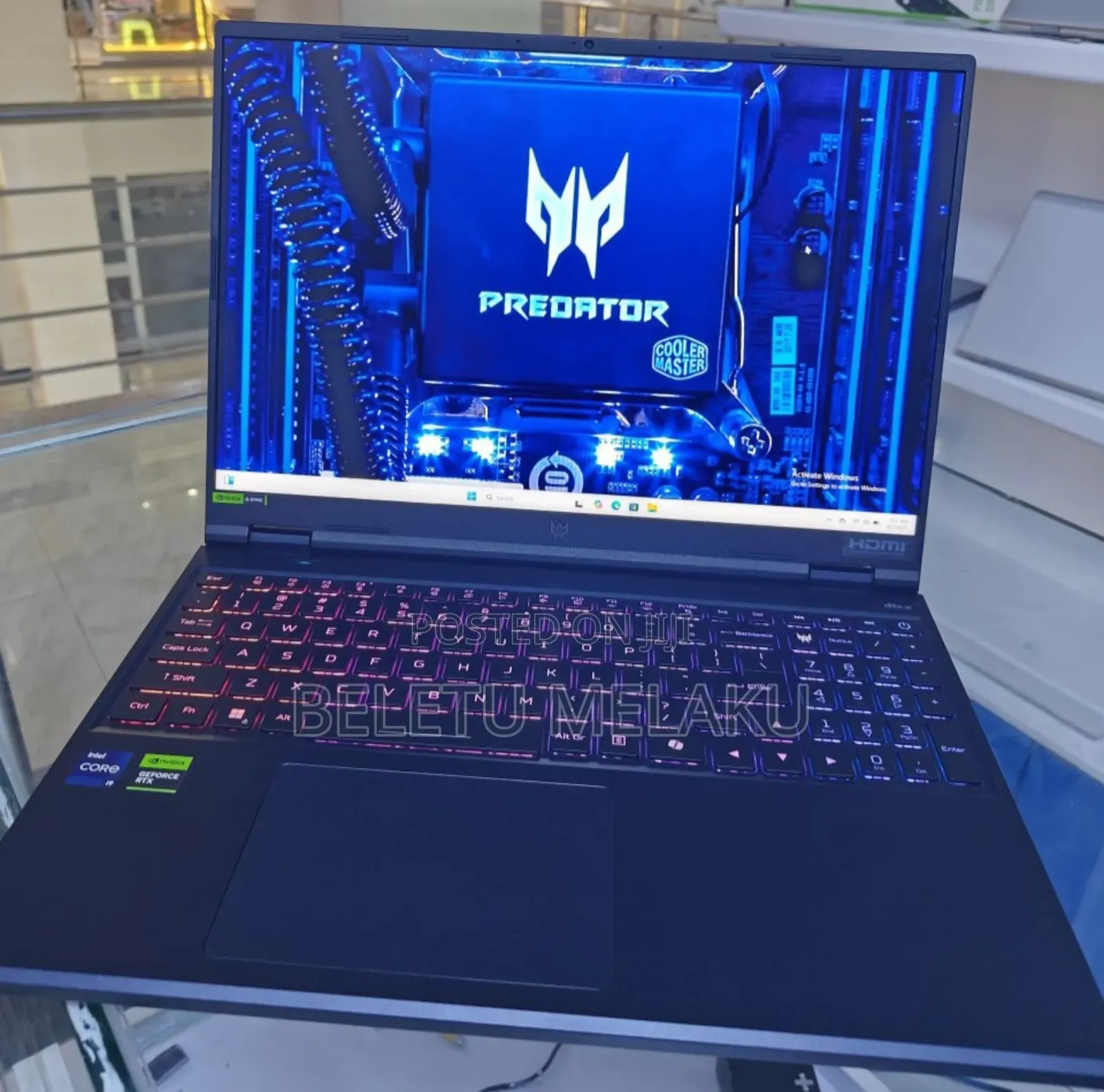 New Laptop Acer Predator Helios 300 32GB Intel Core I9 SSD 1T