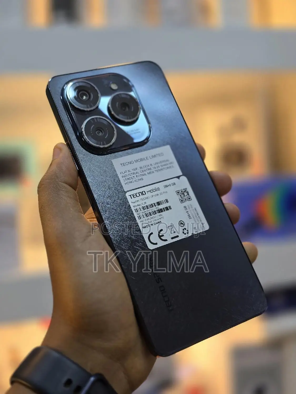 New Tecno Spark 20 Pro 256 GB Black