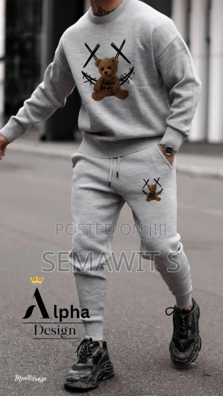 Silver Complete Tuta