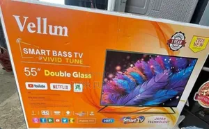 Vellum 55 Inchi Double Glass Smart 2025 Tv