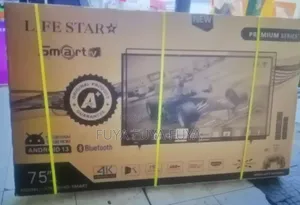 Photo - Life Star 75 Inchi Double Glass Smart 2025 Tv