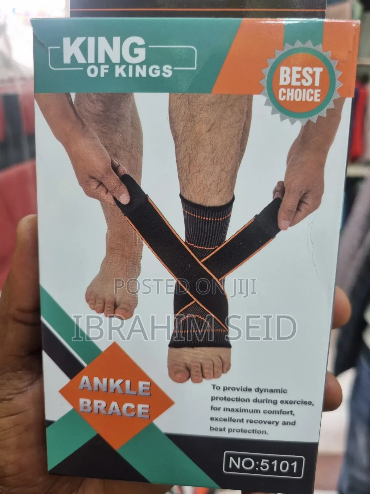Ankle Brace, Designed for Dynamic Protection