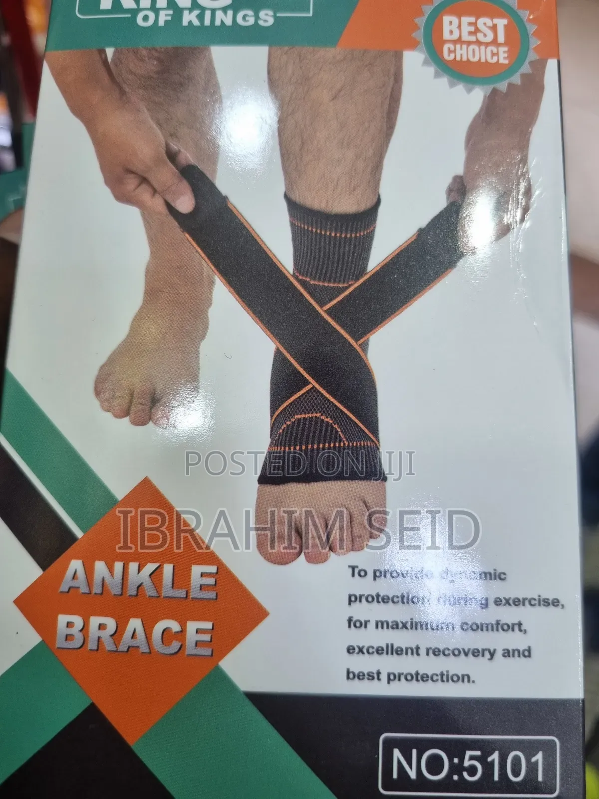 Ankle Brace, Designed for Dynamic Protection