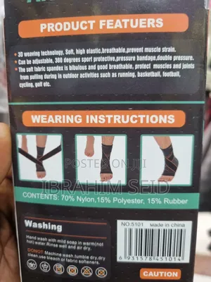 Ankle Brace, Designed for Dynamic Protection