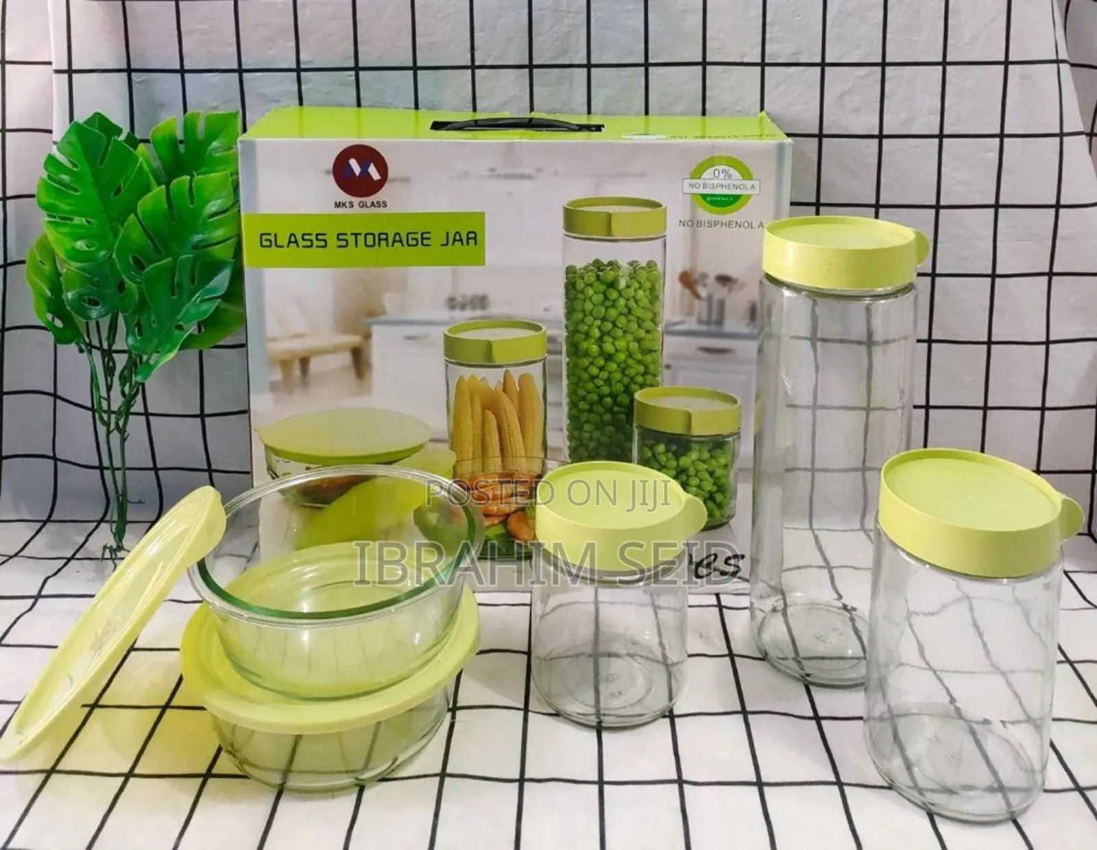 Sealed Storage Jar Five-Piece Set