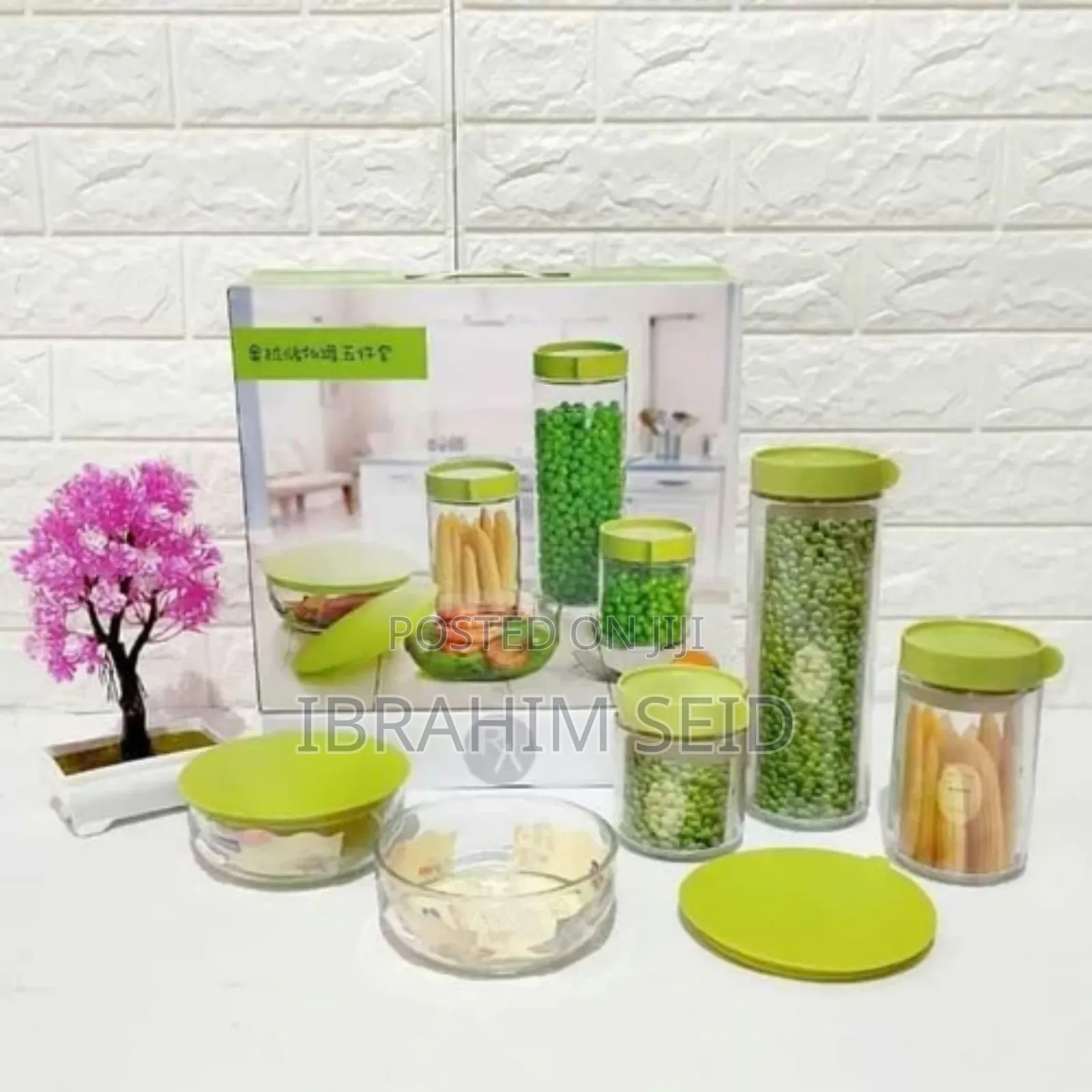 Sealed Storage Jar Five-Piece Set