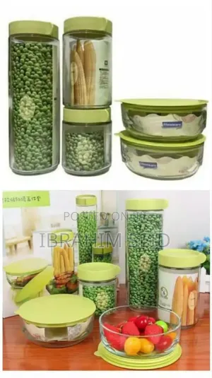Sealed Storage Jar Five-Piece Set