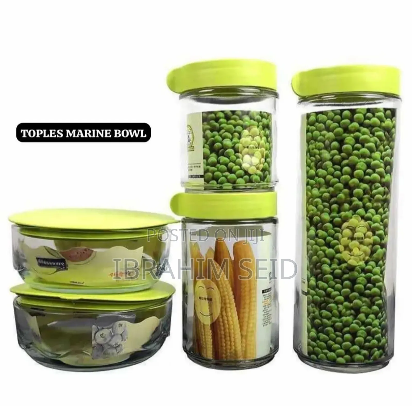 Sealed Storage Jar Five-Piece Set