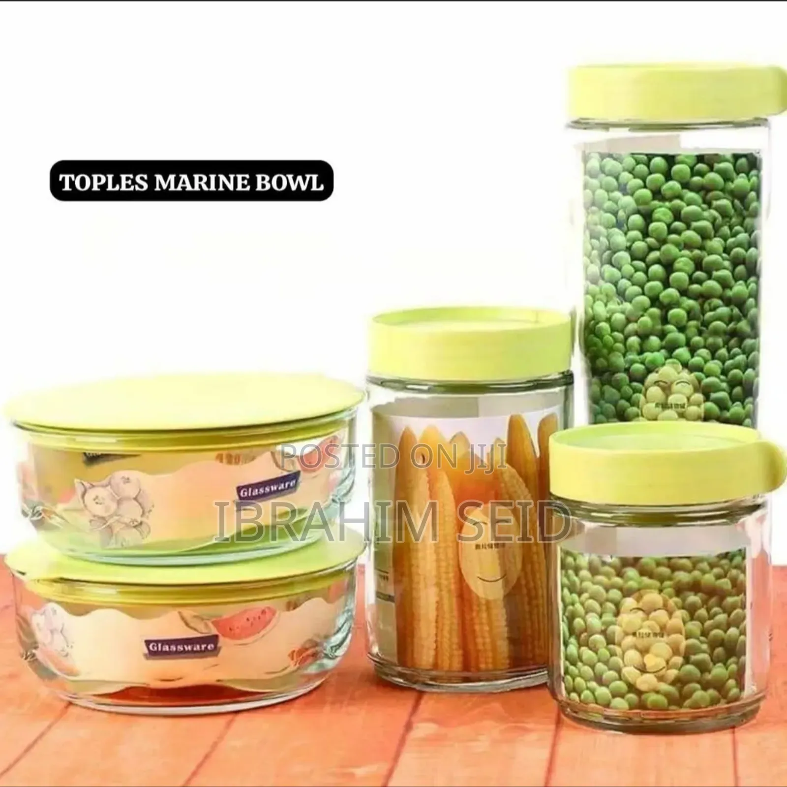 Sealed Storage Jar Five-Piece Set