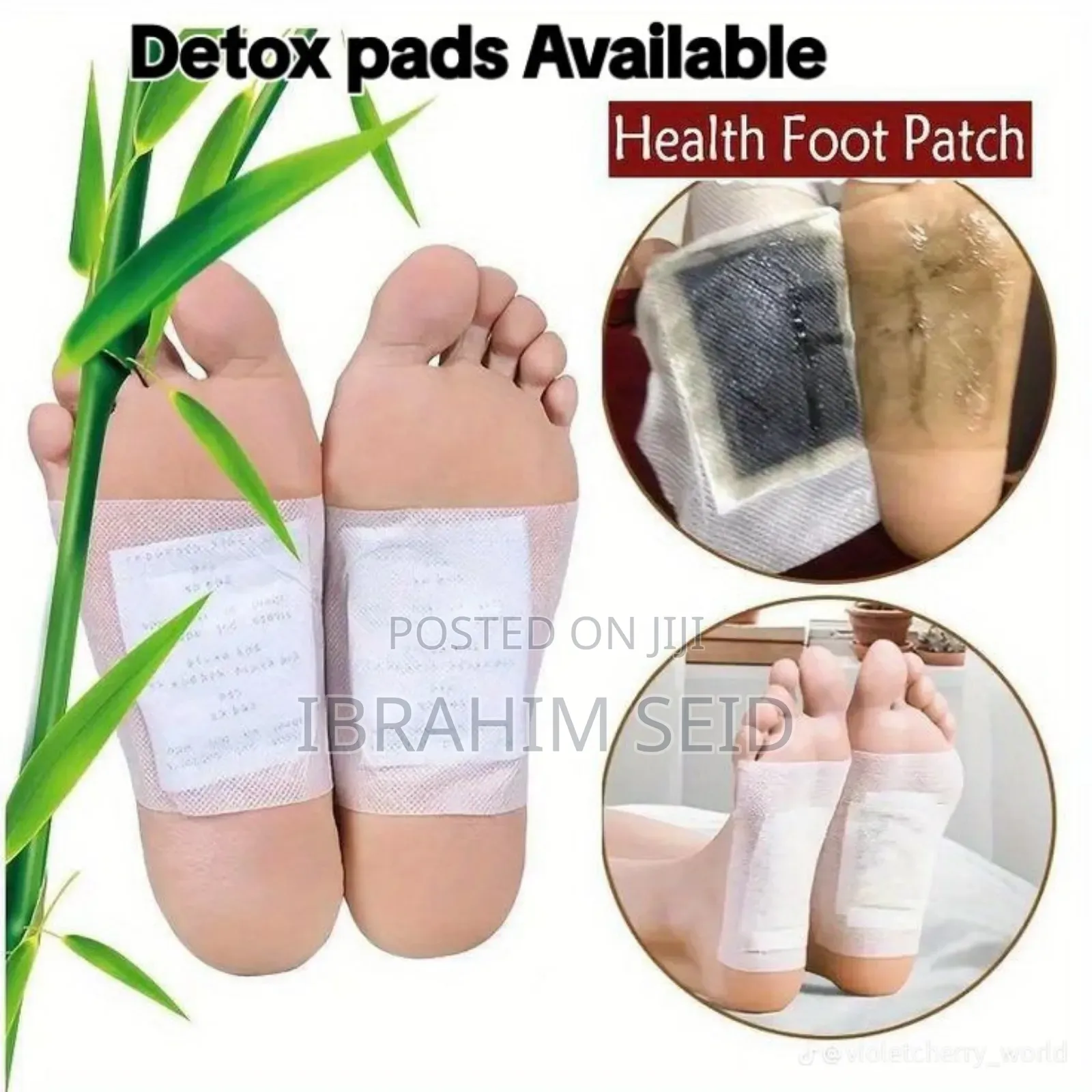 Kinoki Cleansing Detox Foot Pads 10pcs