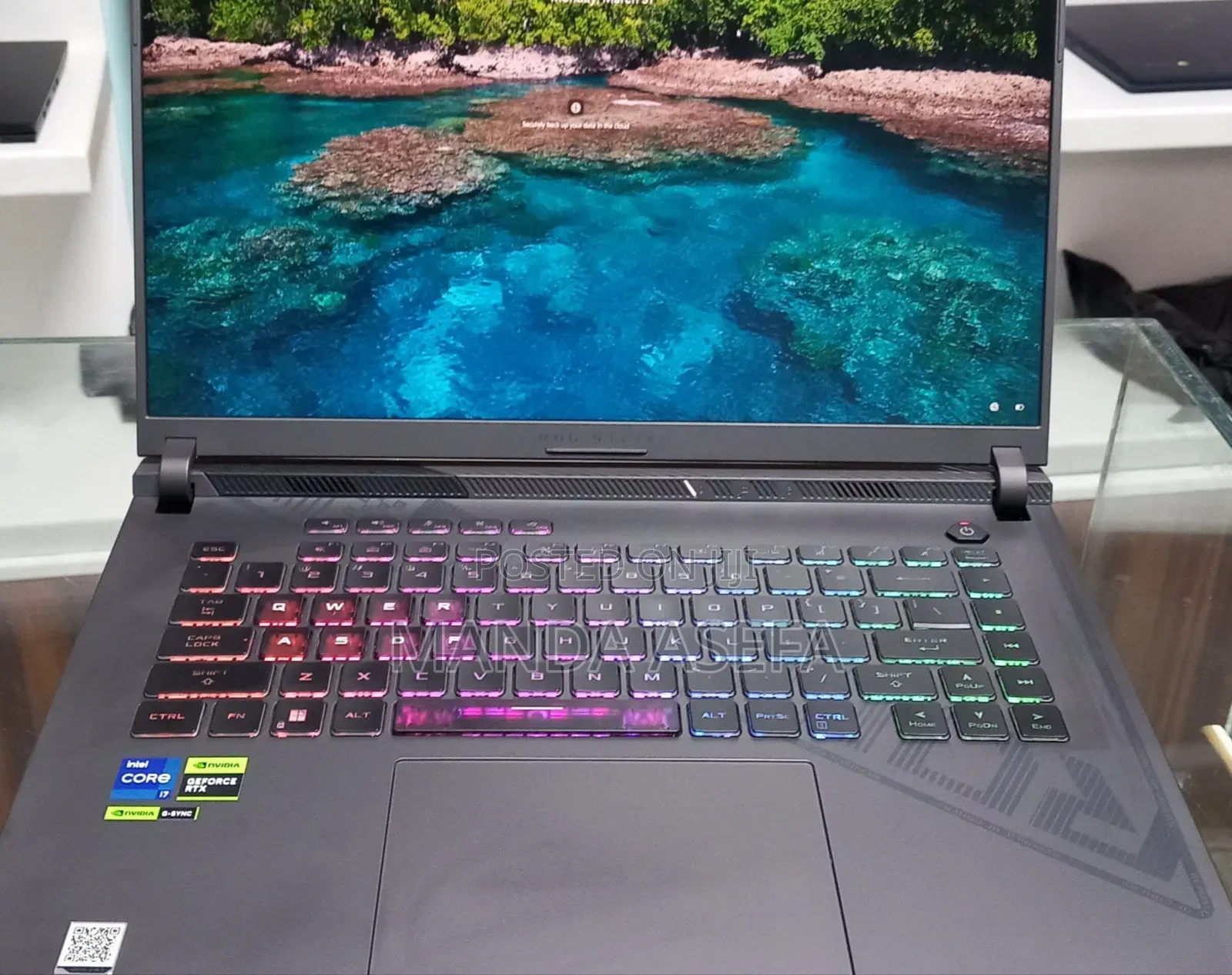 New Laptop Asus ROG Strix G16 G614 16GB Intel Core I7 SSD 1T