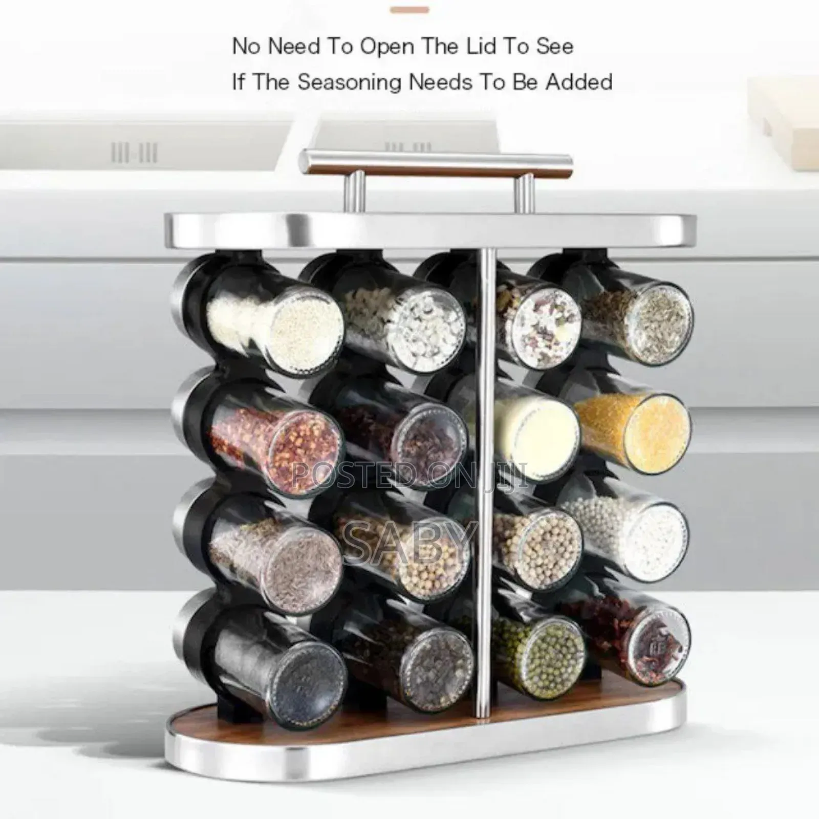 16pcs Spices Bottle Rack