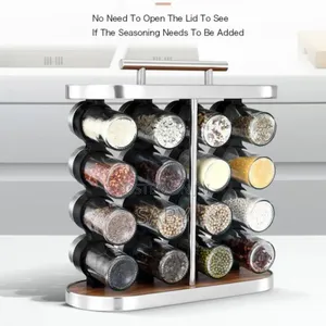 16pcs Spices Bottle Rack