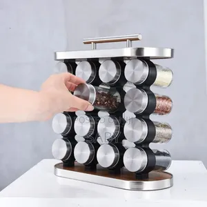 16pcs Spices Bottle Rack