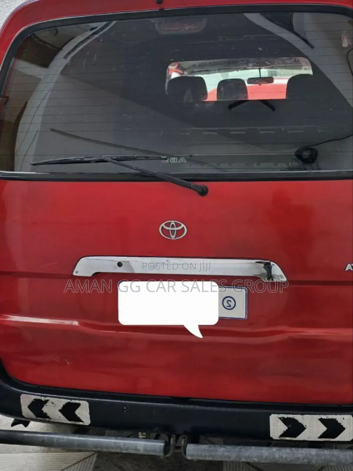 Toyota HiAce 2008 Red