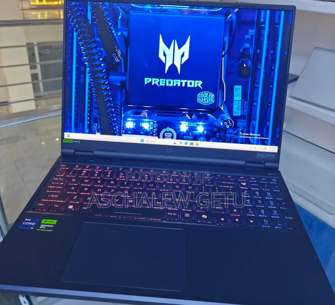 New Laptop Acer Predator Helios 300 32GB Intel Core I9 SSD 1T