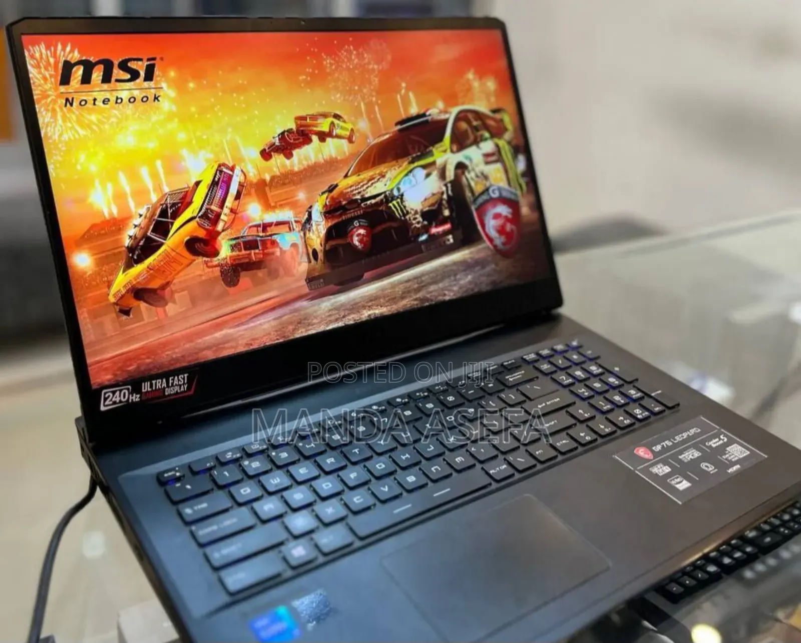 New Laptop MSI 16GB Intel Core I7 SSD 1T