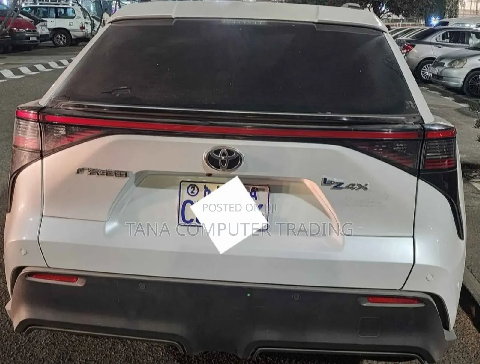 New Toyota bZ4X 2024 White