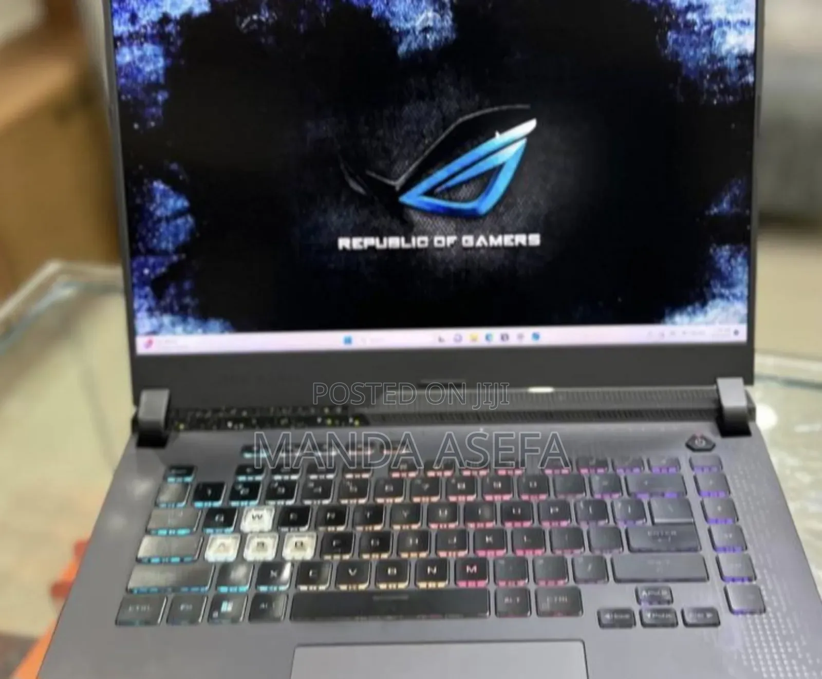 New Laptop Asus ROG Strix G16 G614 16GB AMD Ryzen 9 SSD 512GB