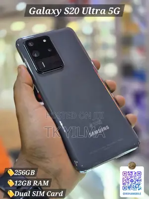 New Samsung Galaxy S20 Ultra 5G 256 GB Black