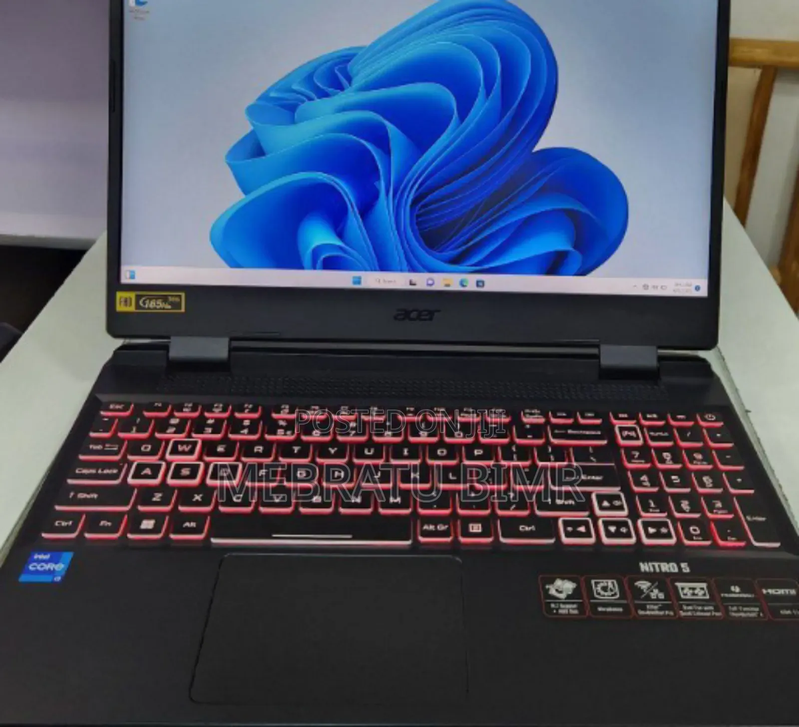 New Laptop Acer Nitro 5 16GB Intel Core I7 SSD 512GB