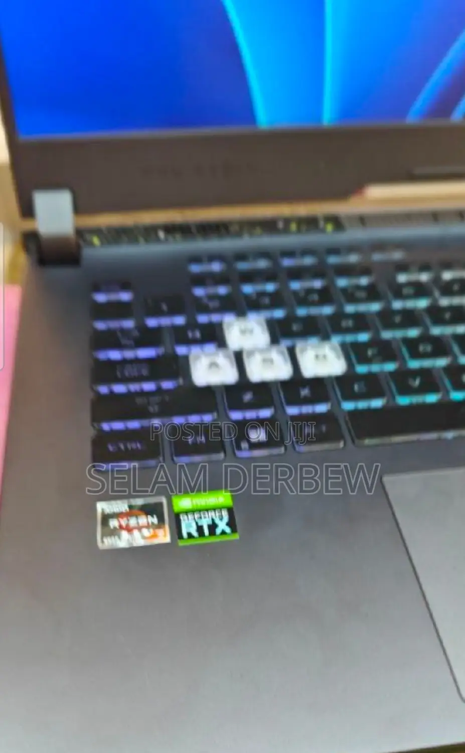 New Laptop Asus ROG Strix G15 16GB AMD Ryzen 9 SSD 512GB