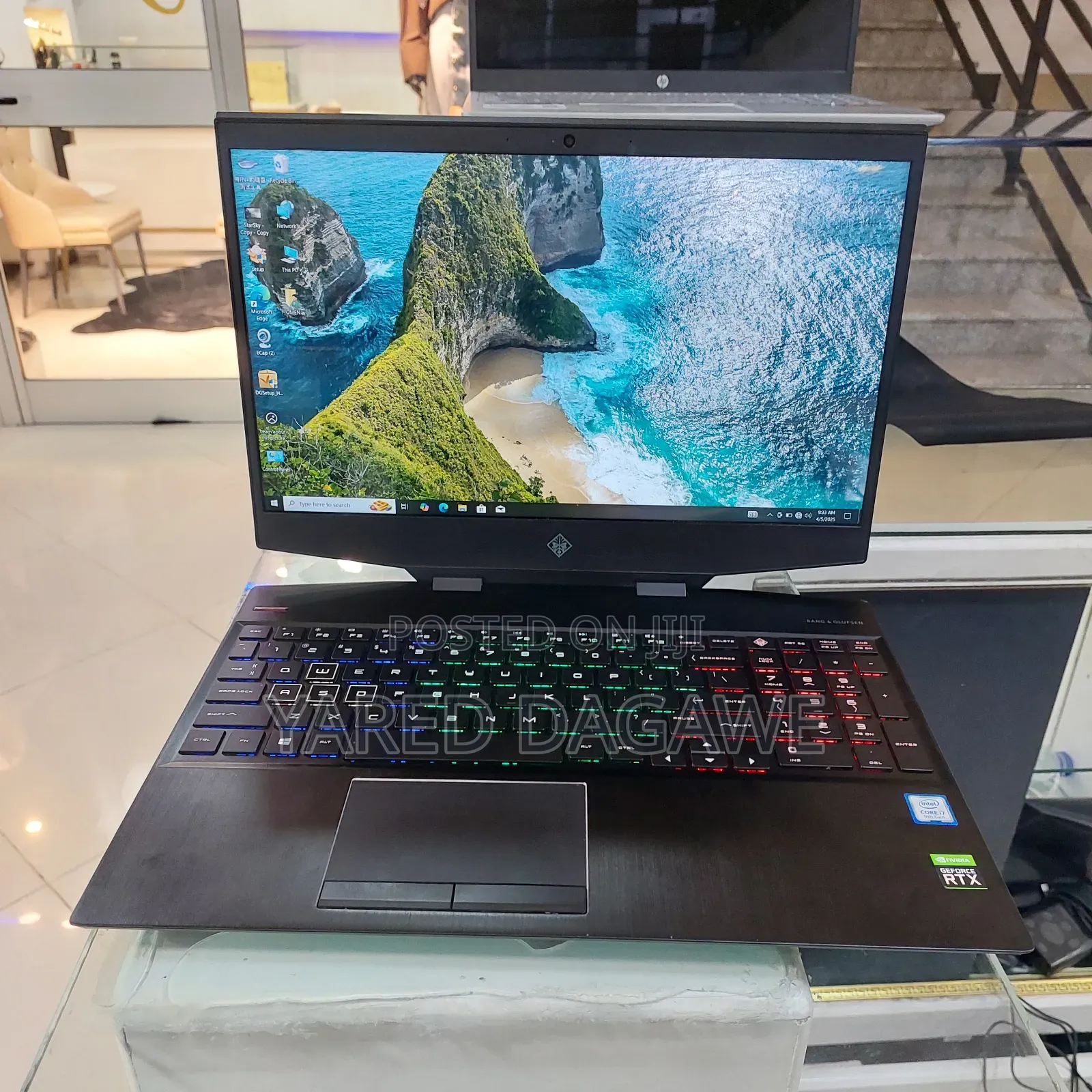 New Laptop HP Omen 15 16GB Intel Core I7 SSD 512GB