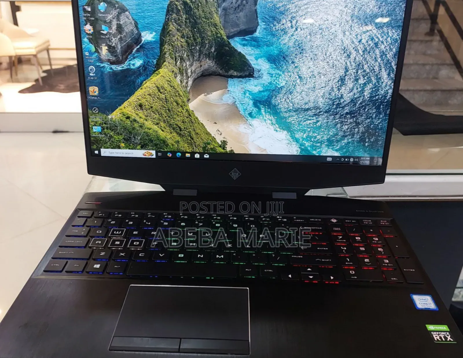 New Laptop HP Omen 15 16GB Intel Core I7 SSD 512GB