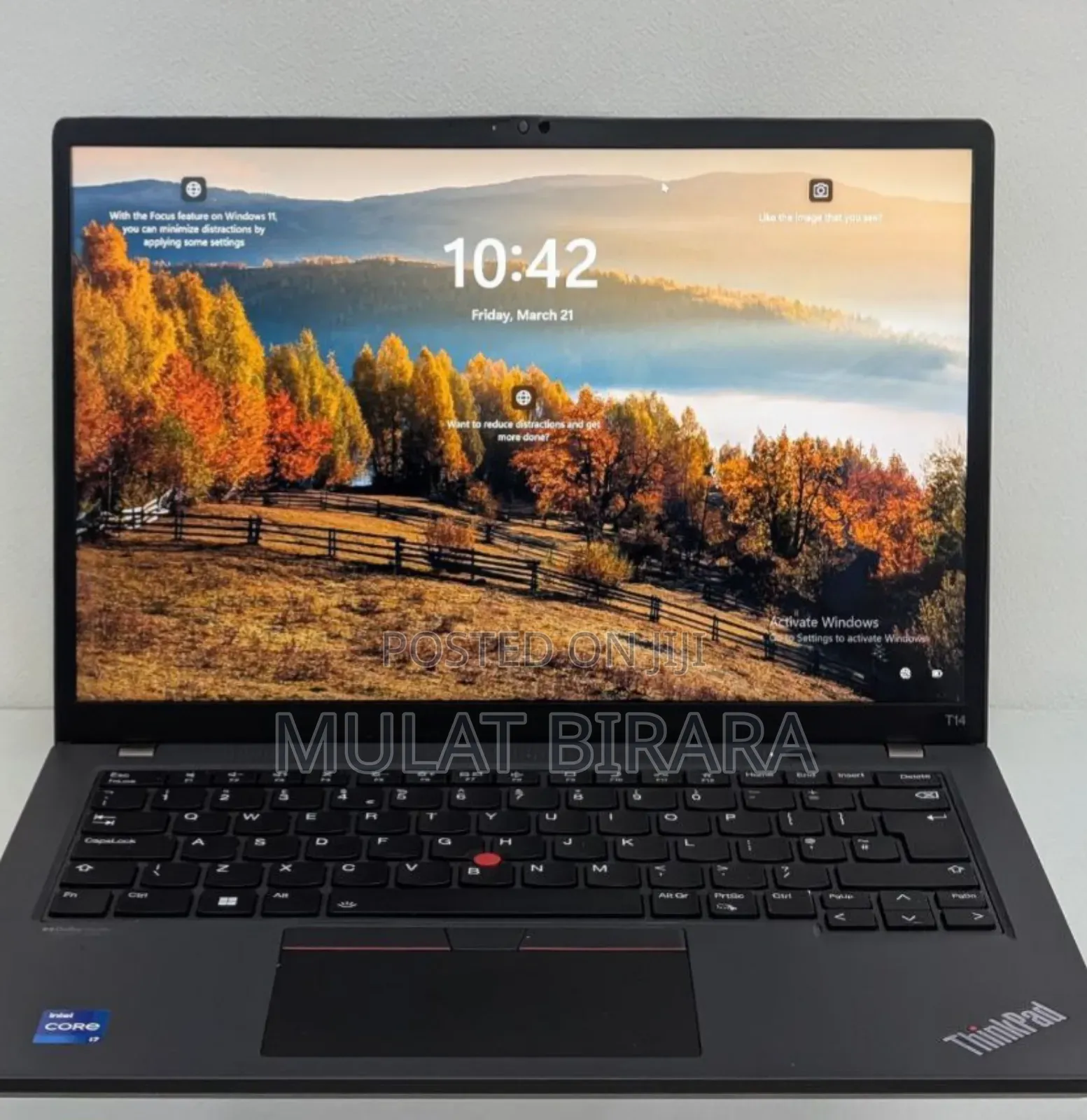 New Laptop Lenovo ThinkPad T14 16GB Intel Core I7 SSD 512GB
