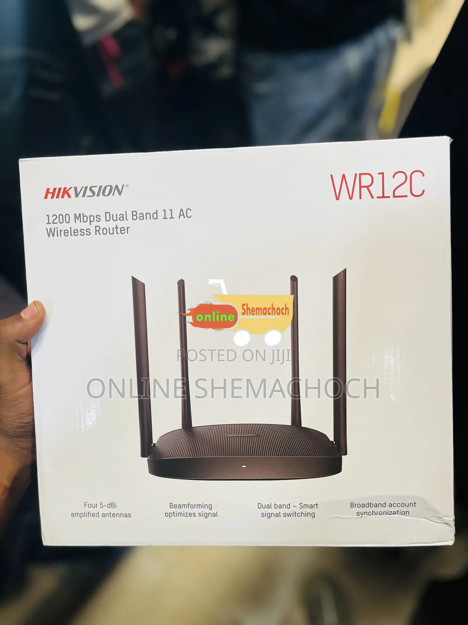 Hikvision 1200 MBPS Dual Band 11 Ac Wireless Router