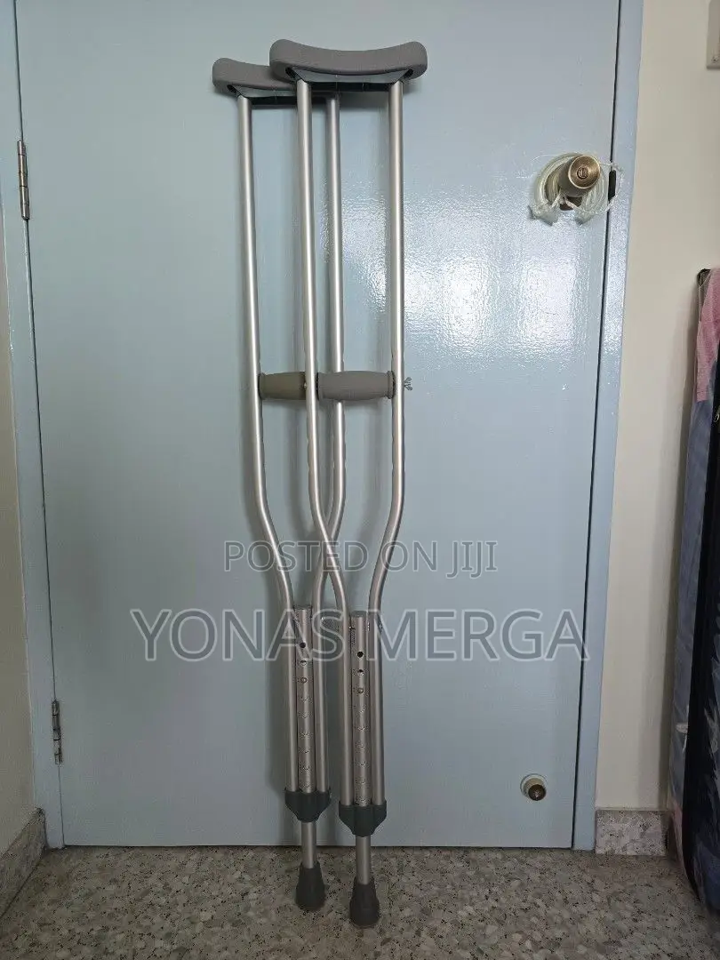 Underarm Crutches for Adult፫棗1pair Aluminum Non-Slip Crutche